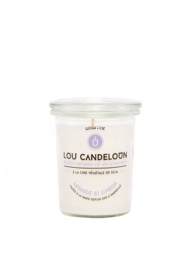 Scented candle 120g Lavender and lemon