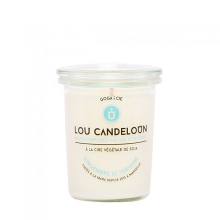Scented candle 120g Ginger and verbena