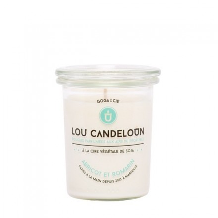 Scented candle 120g Apricot and rosemary